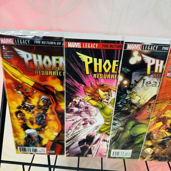Phoenix Resurrection 1-5 & 7 Lee Inhyuk Variants Lot Jean Grey X-Men - Picture 4 of 8